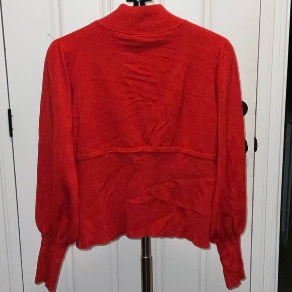 Marc Bouwer Vibrant Red Bomber Jacket - Picture 3 of 4